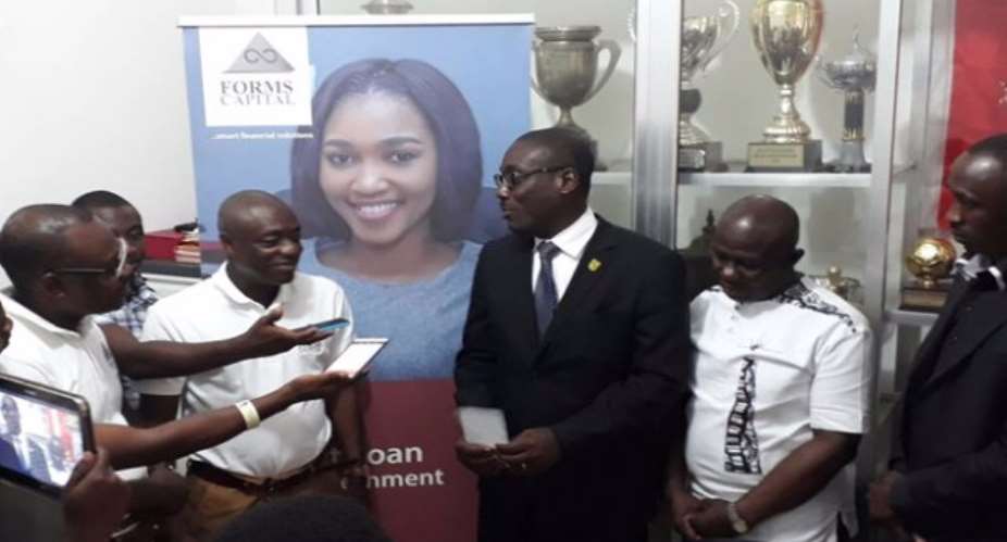 Forms capital donates Gh?5,000 to Asante Kotoko