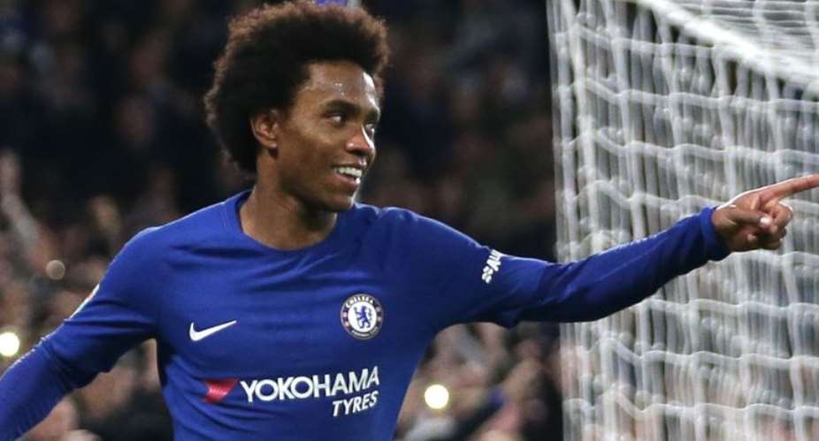 Chelsea's Willian Subject To Third Barcelona Bid In Excess Of 55m