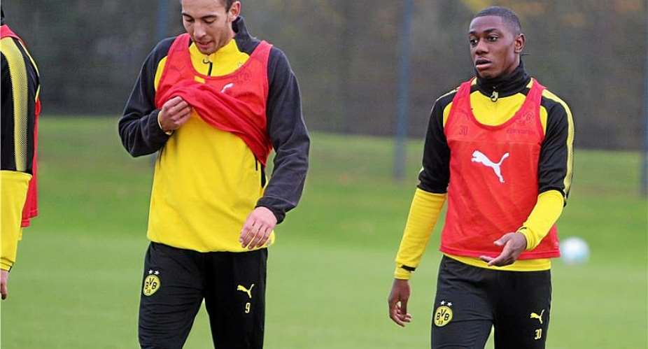 Denzeil Boadu Warms Bench For Borussia Dortmund In Victory Over Manchester City In ICC