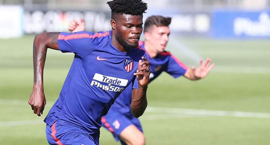 PICTURES: Thomas Partey Completes Second Week Of Preseason With Atltico Madrid