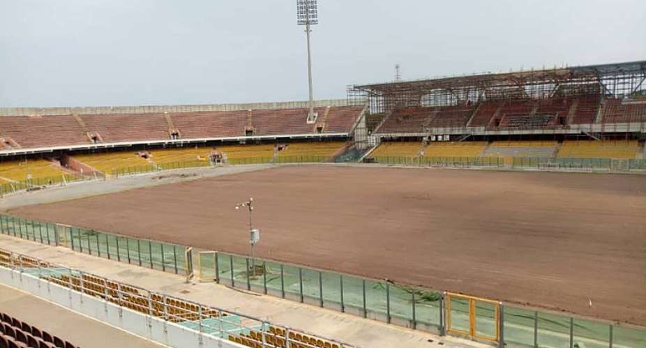 Accra Sports Stadium Under Reconstruction