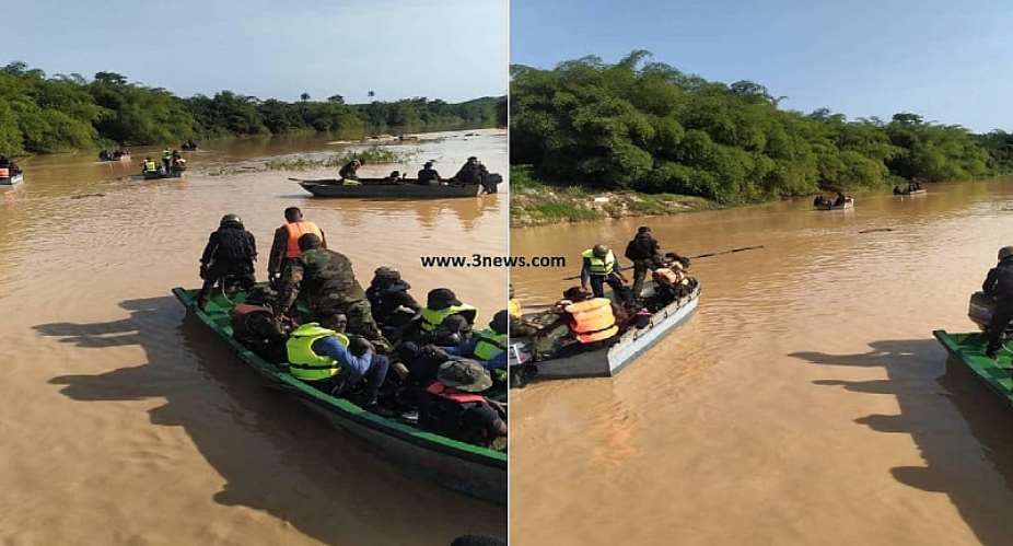 Lands Ministry, Ghana Army to clear illegal miners off Black Volta