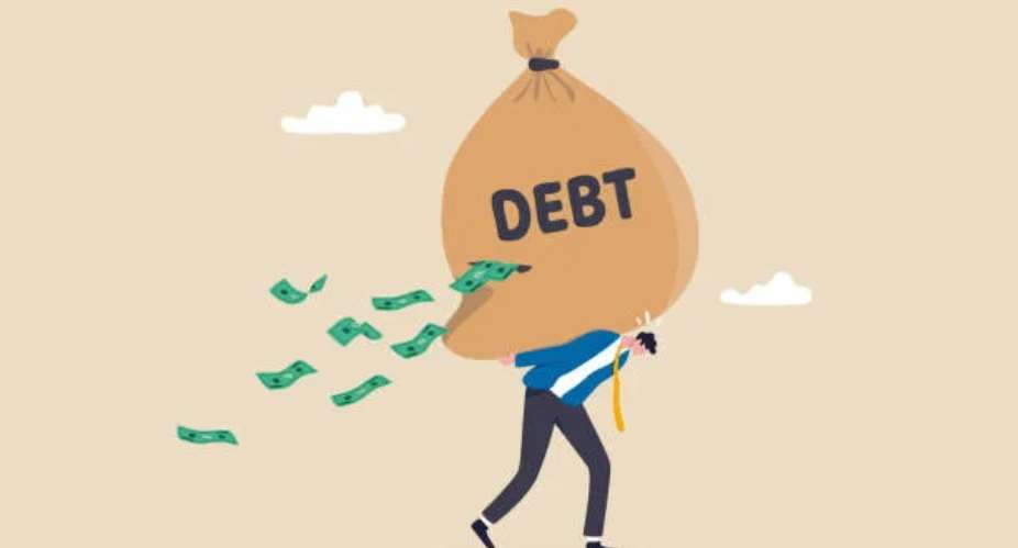 Ghanas public debt rises by GH¢46.7 billion in three months