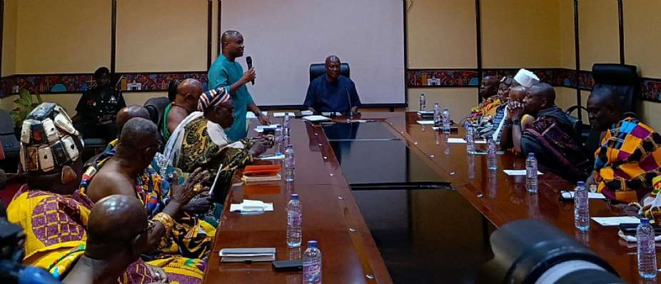 Don’t sell lands on waterways, wetlands and buffer zones – Mahama to chiefs
