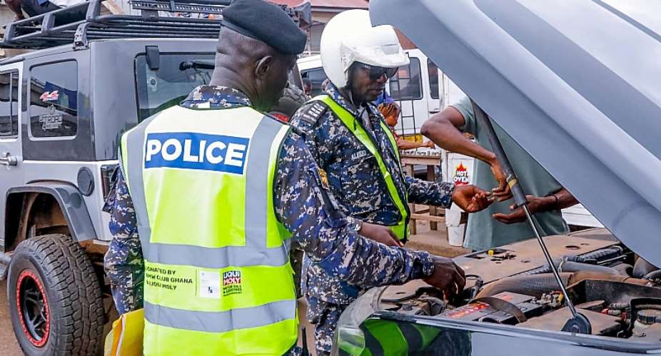 Police intercept over 1,000 vehicles in Greater Accra over unauthorized sirens, vehicle modifications