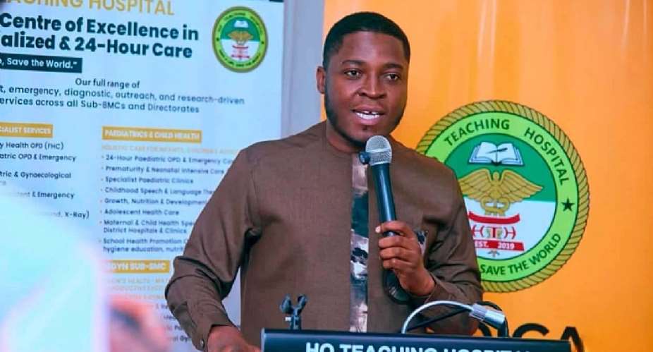 Edem Agbana pledges three months salary towards proposed Volta Cardiology Centre