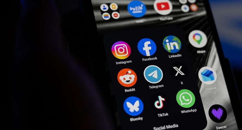 Frances public health watchdog has said some social media platforms were detrimental to adolescents, particularly girls. -  Martin Lelievre, AFP