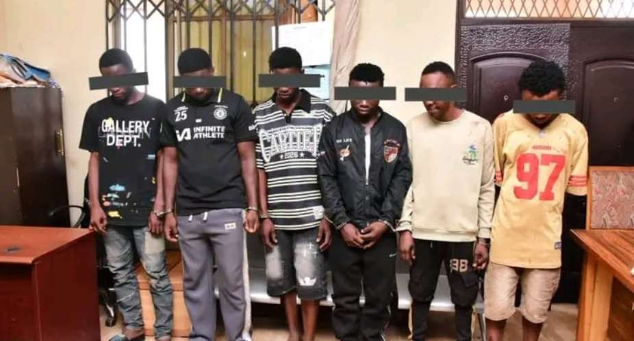 Six arrested, GH¢300,000 recovered after robbery attack on Bono East highway