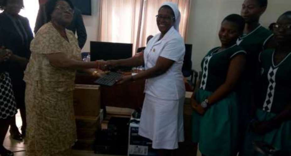 PIE Ghana donates Science Equipment to schools