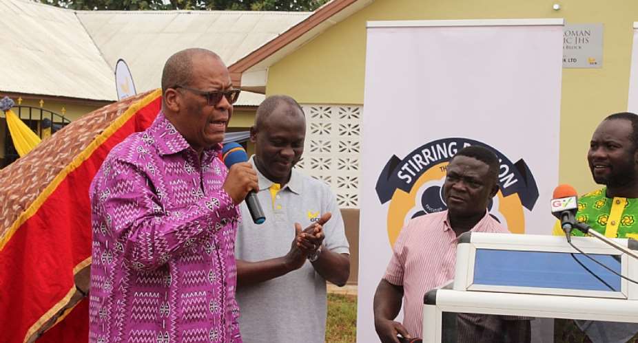 GCB Hands Over 6-Unit Classroom Block To Bomaa JHS