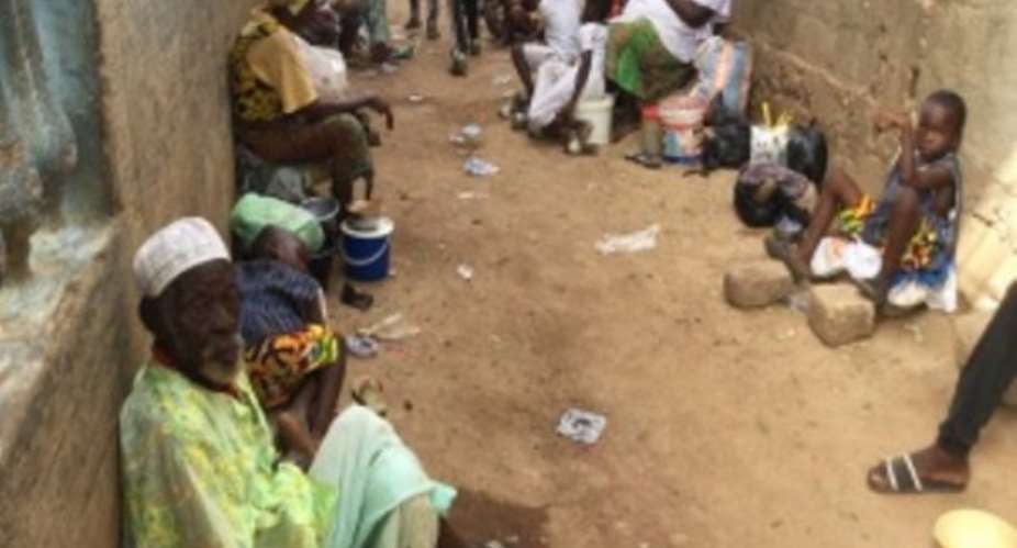 Beggars In Bolgatanga Defy COVID- 19 Protocols