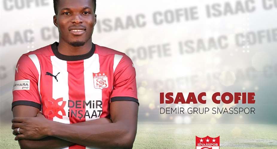Ghana midfielder Isaac Cofie seals 2-year contract extension deal at Sivasspor