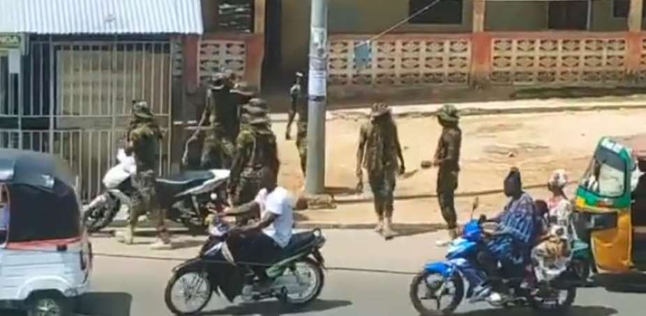 Wa: Soldiers allegedly beats NADMO boss, RCC PRO during rampage over colleague missing phone