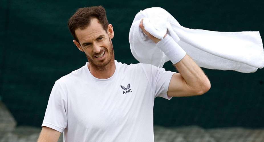 GETTY IMAGES

Image caption: Andy Murray was aiming to make his 16th appearance in the Wimbledon singles