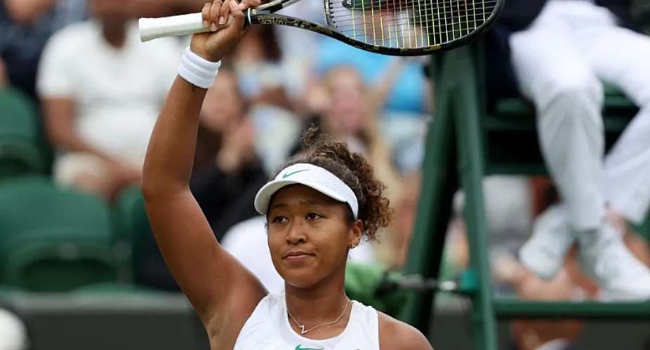 REUTERS

Image caption: Naomi Osaka is making her fourth appearance in the main draw at Wimbledon