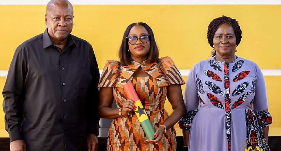 Dr. Pamela Graham sworn in as Ghanas first female Auditor-General