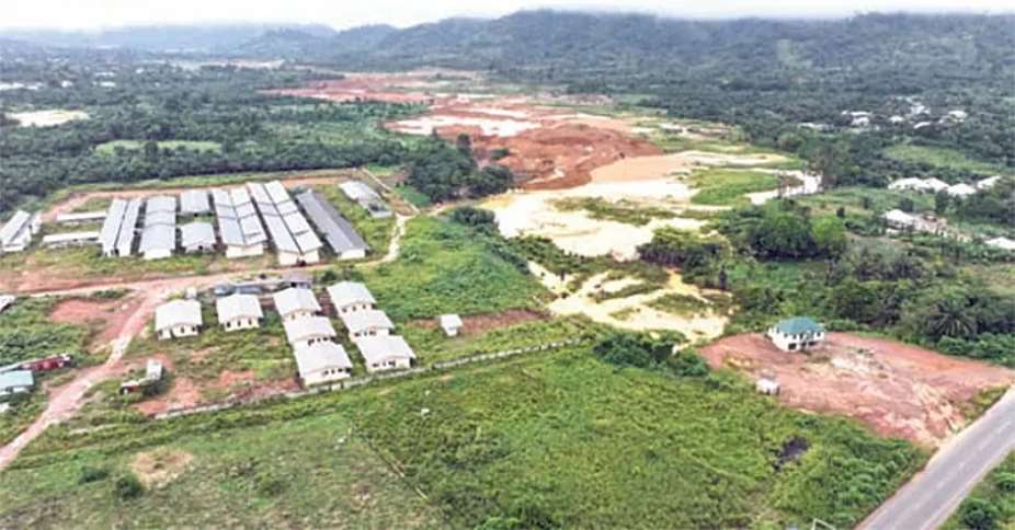 Illegal miners invade Adansi Asokwa Agenda 111 Hospital site