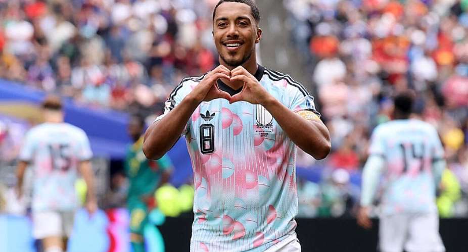 Youri Tielemans scored Belgiums second and third goals as his side came from 0-2 down to beat Senegal 3-2. - Getty Images via AFP - ALEX GRIMM