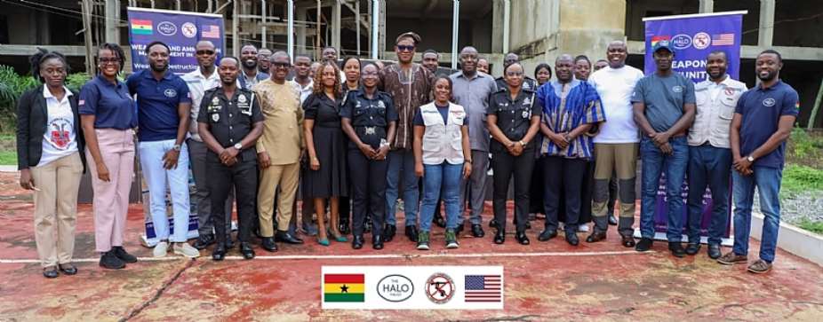 NACSA, Ghana Police and HALO Trust train officers ahead of 8th National Weapons Destruction Exercise