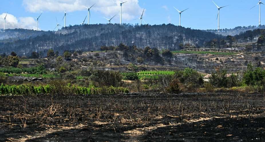 The devastation in Mailhac, in the southern Tarn region, on July 2, 2026. -  Lionel Bonaventure, AFP
