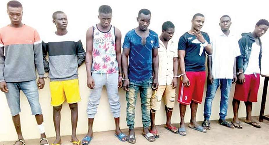 5 Boys Jailed 150 Years For Robbery