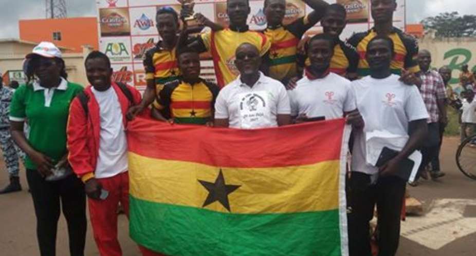 Ghana Makes History In Cycling With Win At 2017 'Tour De La Lest' International