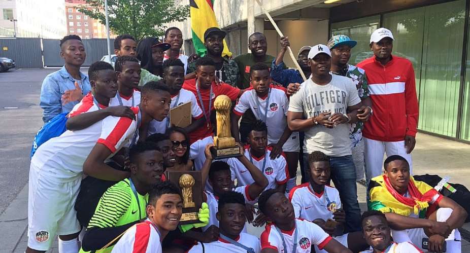 Ghana's Right to Dream Academy Boys and Girls win 2017 Gothia Cup