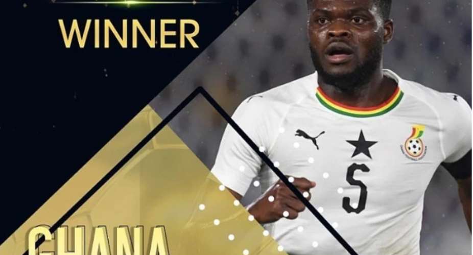 Ghana Football Awards: Thomas Partey Crowned Footballer Of The Year