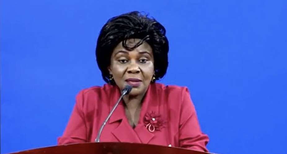 Cecilia Abena Dapaa, former Minister of Sanitation and Water Resources