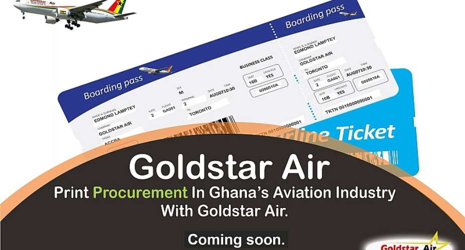 Print Procurement in Ghana’s Aviation Industry With Goldstar Air