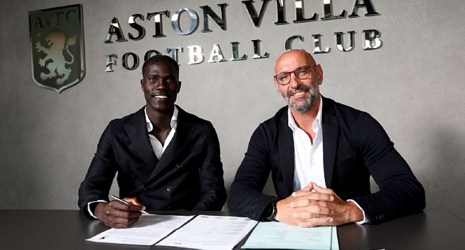 Aston Villa sign Everton midfielder Amadou Onana for 50m