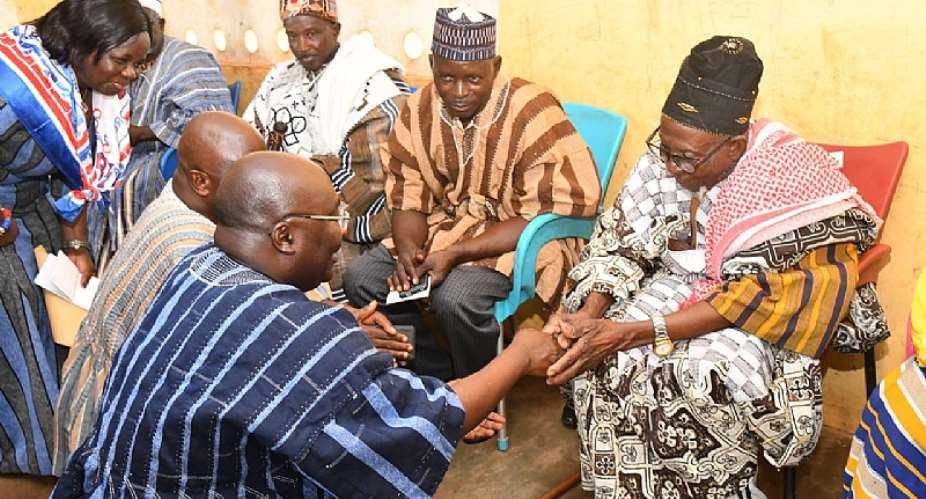 Wa West: NPP has been good to Wechiau; Well vote for Bawumia — Chief declares