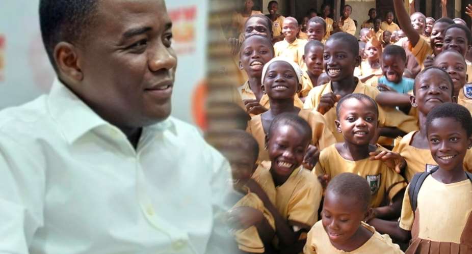 Bekwai MP Ralph Poku-Adusei donates roofing sheets to restore Behenase classrooms