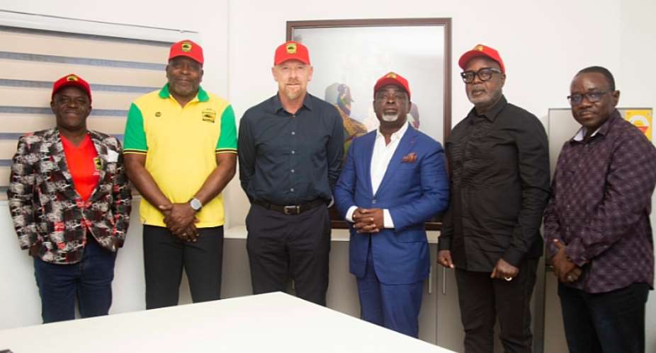 Win the Ghana Premier League title for us - Kotoko board chairman tells head coach Eric Tinkler