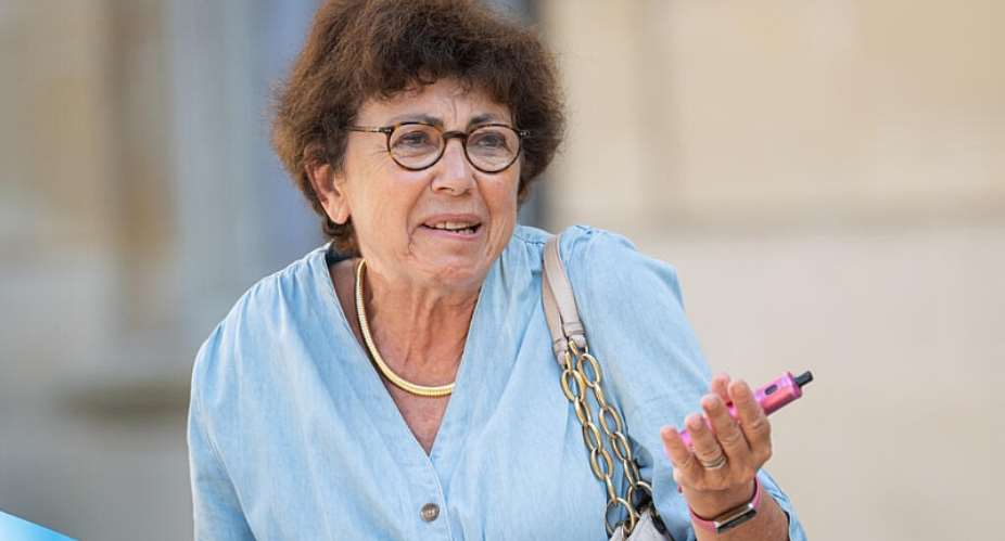 French Minister of Ecological transition Monique Barbut at the Htel de Matignon in Paris on July 3, 2026. -  Jumeau Alexis, ABACA via Reuters