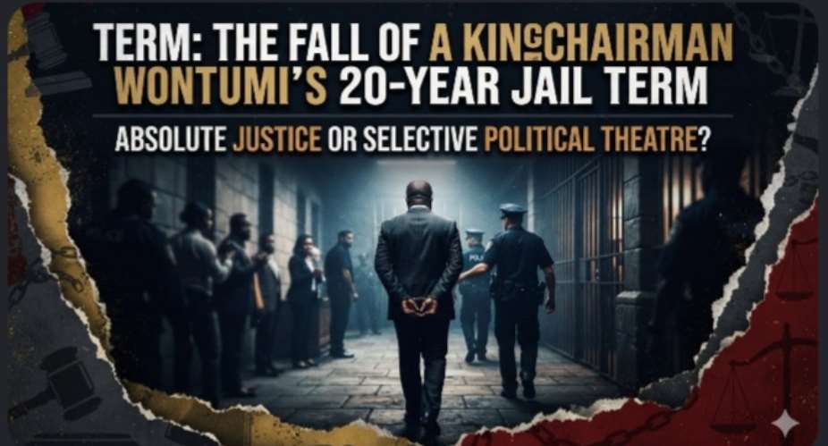 The Fall of a Kingpin: Is Chairman Wontumi’s 20-Year Jail Term Absolute Justice or Selective Political Theatre?