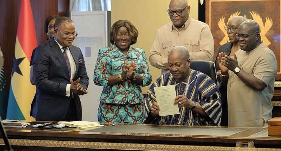 Mahama signs GIPA Act to transform Ghanas investment landscape