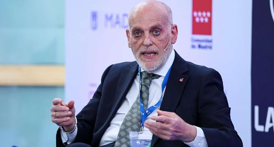 Getty ImagesImage caption: Javier Tebas was heavily critical of Gianni Infantino, who has been president of Fifa since 2016