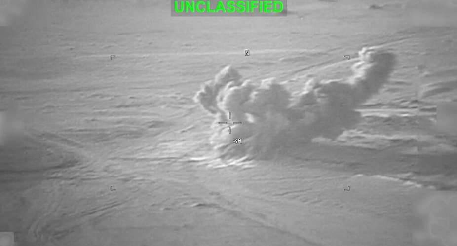 Smoke rises from an explosion at an unknown location, during what US Central Command (CENTCOM) says are strikes on Iran, in this still image taken from a handout video released on July 19, 2026. -   US Central Command via Reuters