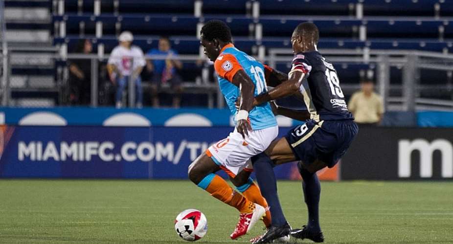 Ghanaian midfielder Kwadwo Poku scores in Miami FC entertaining stalemate in USA
