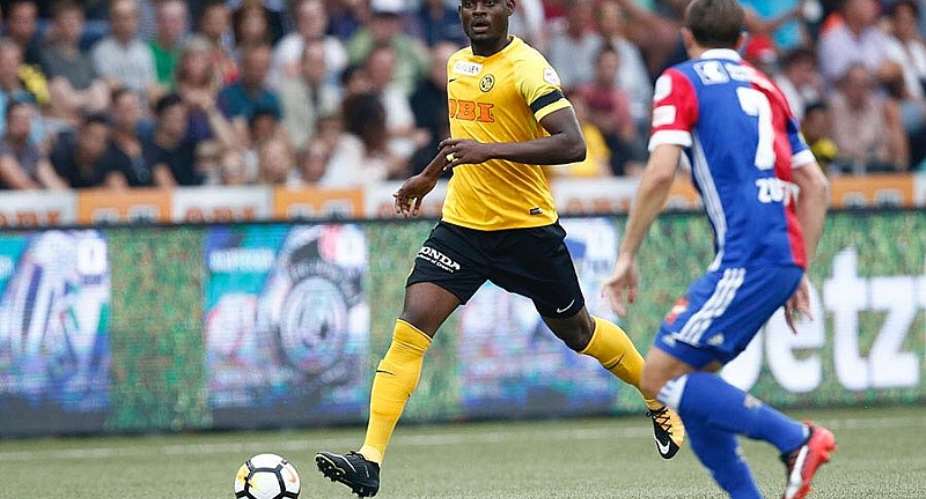 Ghanaian defender Kassim Nuhu inspires Young Boys 2-0 win over giants FC Basel in Super League opener