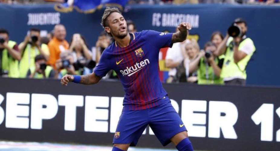 Neymar double gives Barca win over Juve