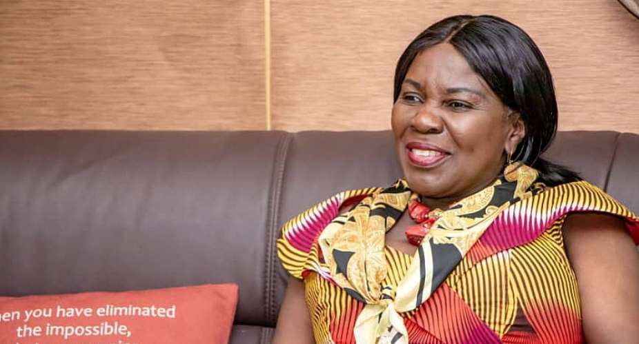 Minister for Sanitation and Water Resources, Hon, Cecilia Dapaah