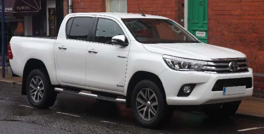 The vehicle white Toyota Hilux vehicle registered ER 3516 -19, was allegedly snatched on July 4, by a pair of armed men in Tamale.