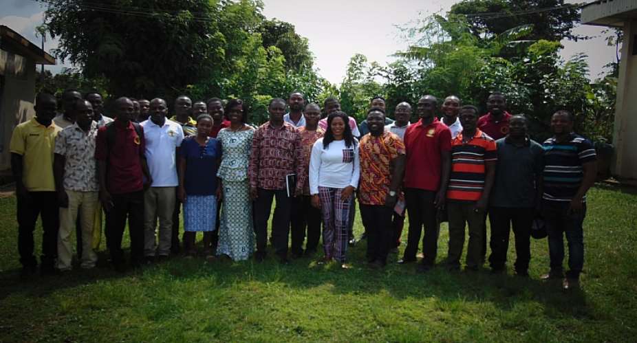 Hohoe: COCOBOD Extension Officers trained on CBS, FBS, Child Labour and emerging issues in cocoa sector