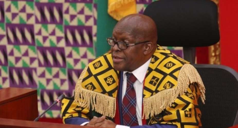 Speaker Bagbin calls for legislative cap on Supreme Court justices
