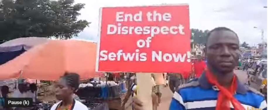 Apologise to our MP - Sewfi-Wiaso constituents to Speaker Bagbin