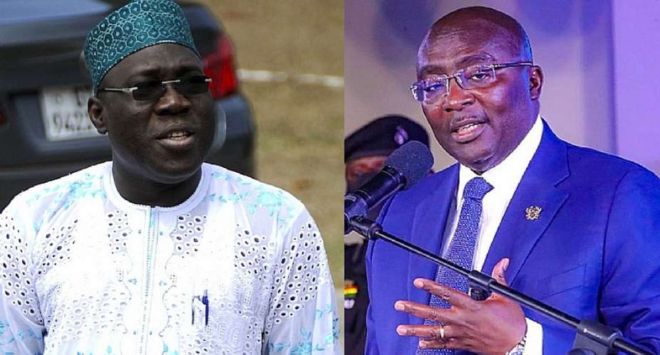 Inusah Fuseini and Mahamudu Bawumia