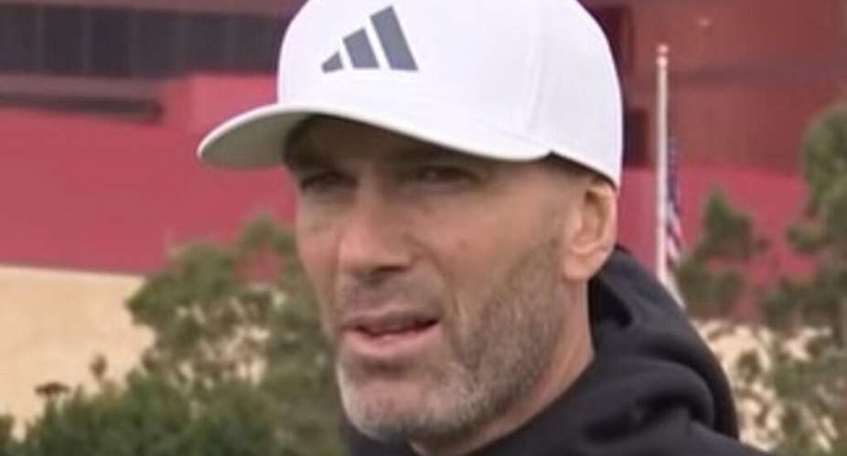 Zinedine Zidane has not coached since 2021, after his second spell at Real Madrid. -  AFP - INA FASSBENDER