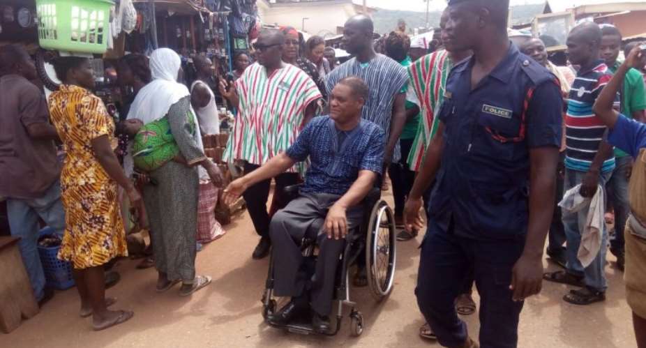 Persons With Disability In Kumasi Support Ivor Greenstreet
